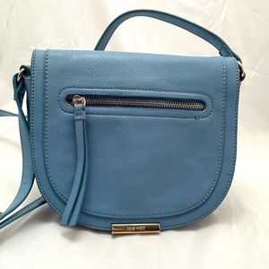 Baby Blue leather Nine West Purse